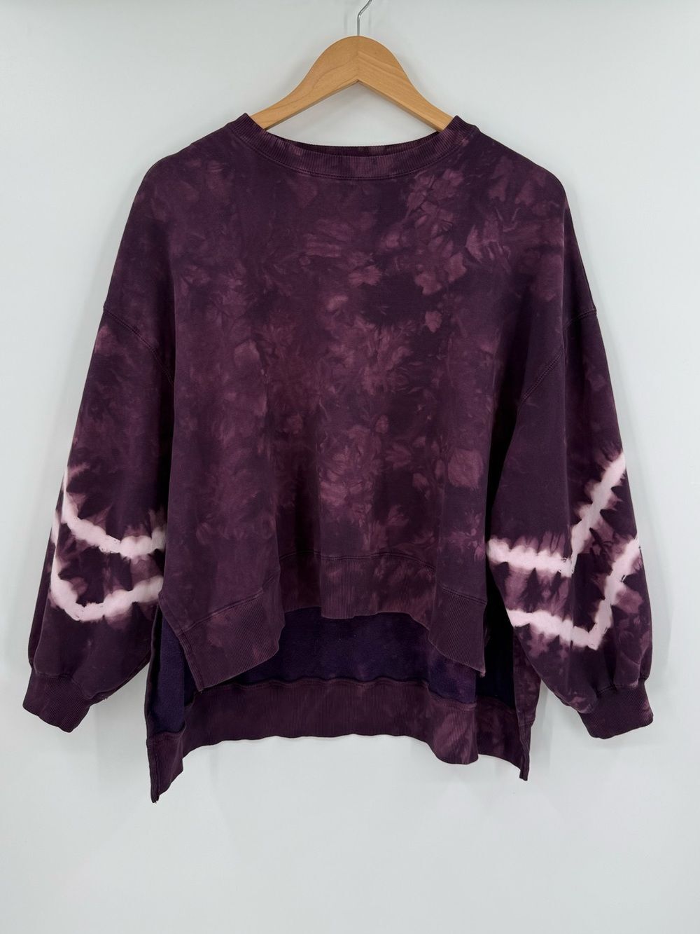 Electric & Rose Neil Tie Dye Sweatshirt | Purple | Medium
